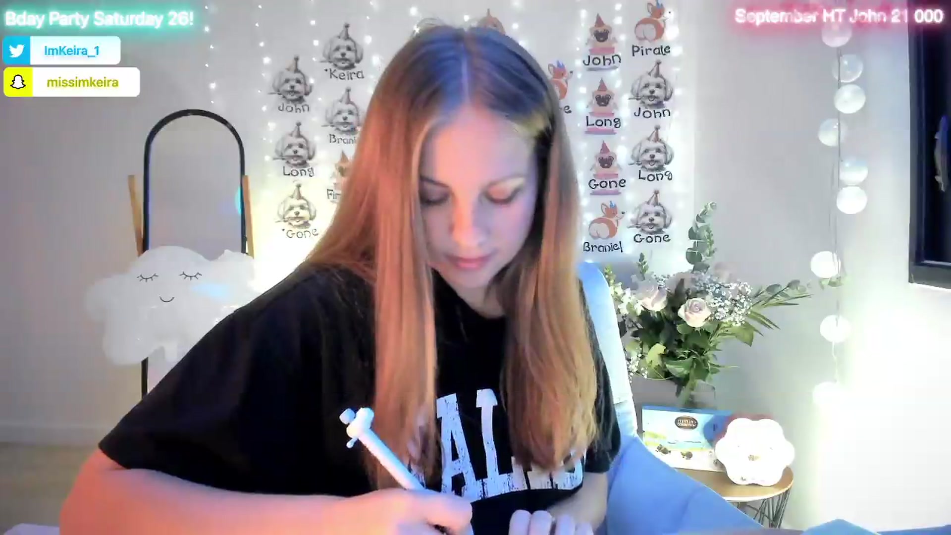 Gallery image thumbnail from BdayKeira's myfreecams stream on, 09/24/2026, 19:25 image 15 of 20