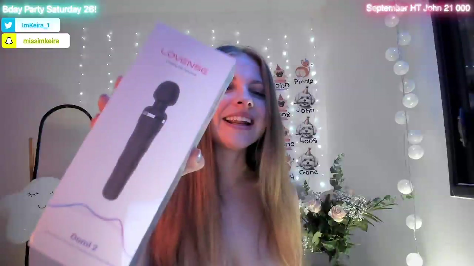 Gallery image thumbnail from BdayKeira's myfreecams stream on, 09/24/2026, 19:25 image 6 of 20