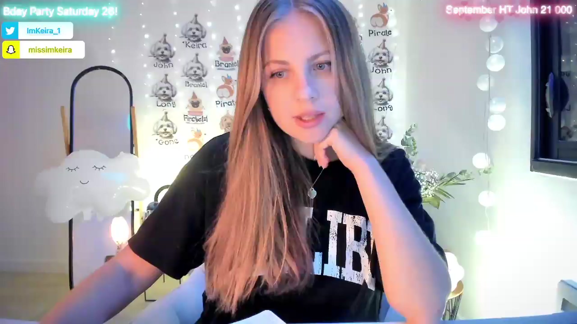 Gallery image thumbnail from BdayKeira's myfreecams stream on, 09/24/2026, 19:25 image 2 of 20