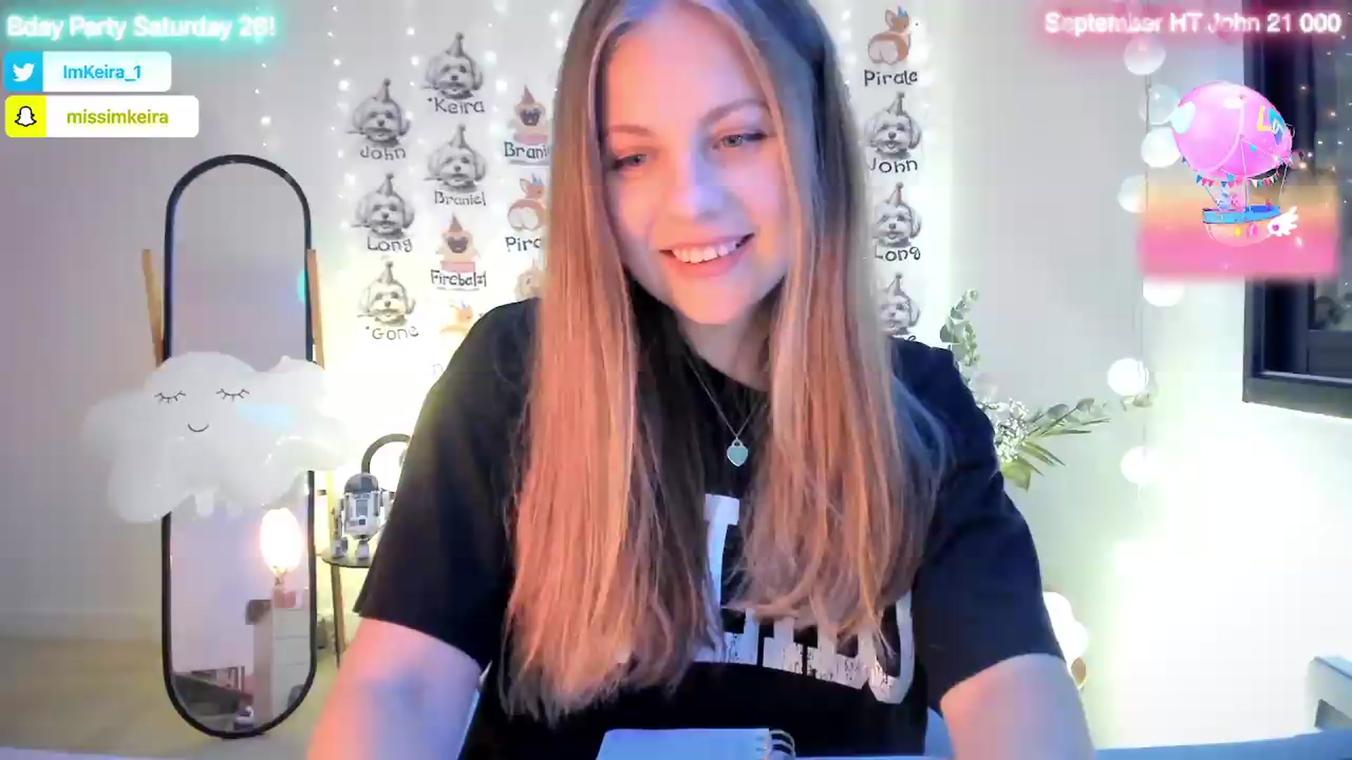 Gallery image thumbnail from BdayKeira's myfreecams stream on, 09/24/2026, 19:25 image 3 of 20