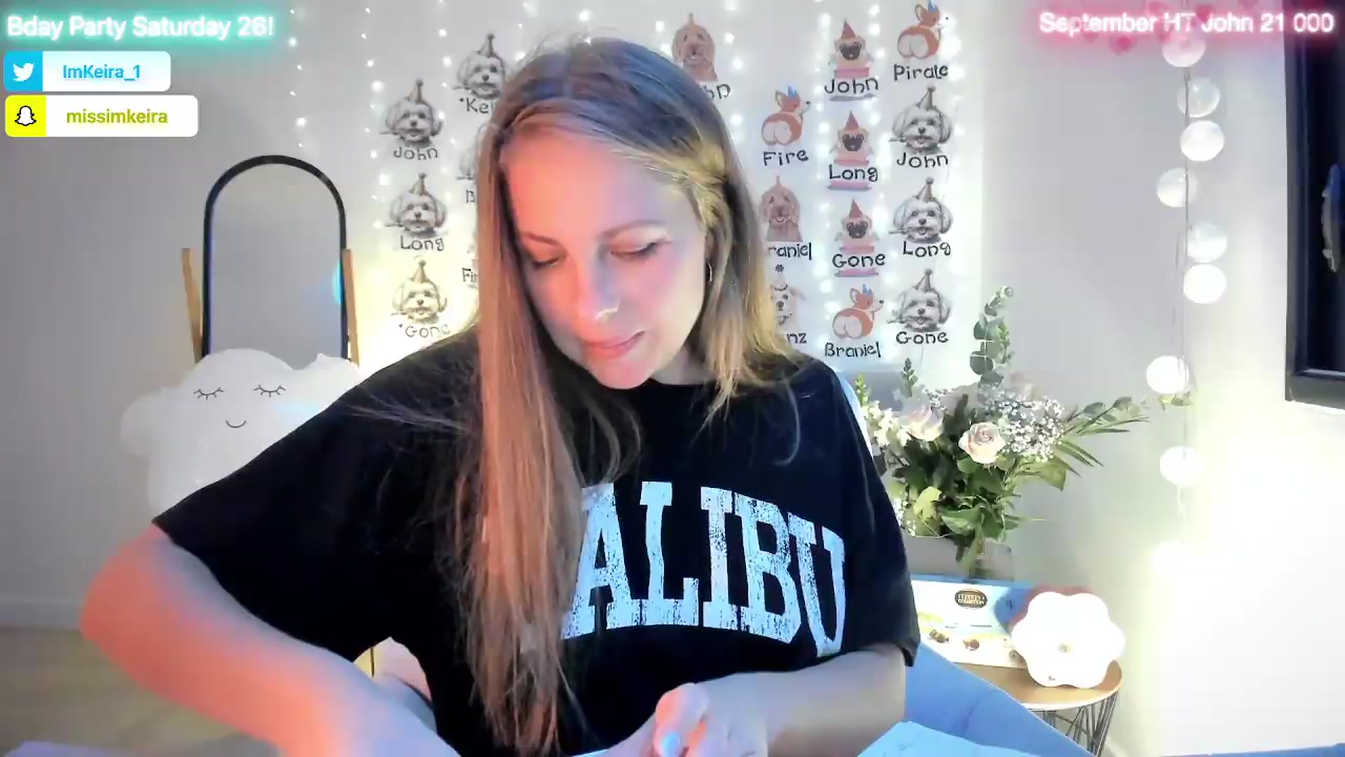 Gallery image thumbnail from BdayKeira's myfreecams stream on, 09/24/2026, 19:25 image 17 of 20