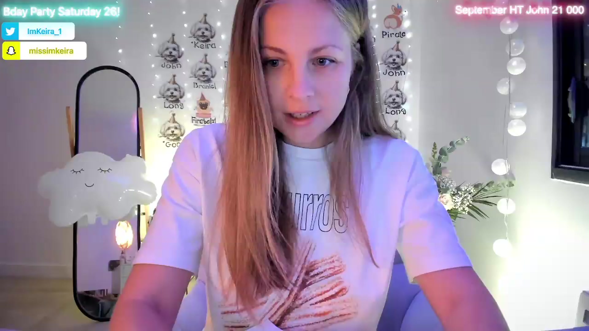 Gallery image thumbnail from BdayKeira's myfreecams stream on, 09/25/2026, 08:58 image 5 of 20