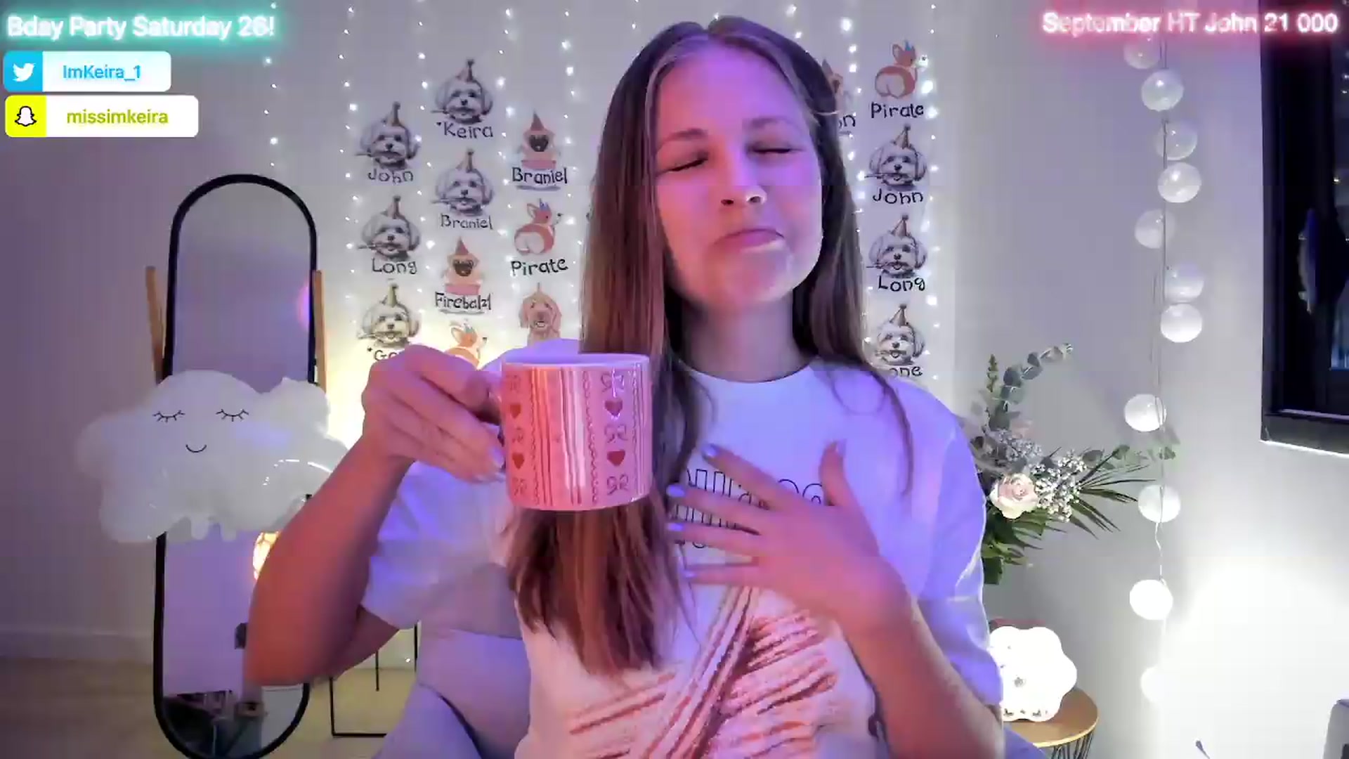 Gallery image thumbnail from BdayKeira's myfreecams stream on, 09/25/2026, 08:58 image 10 of 20