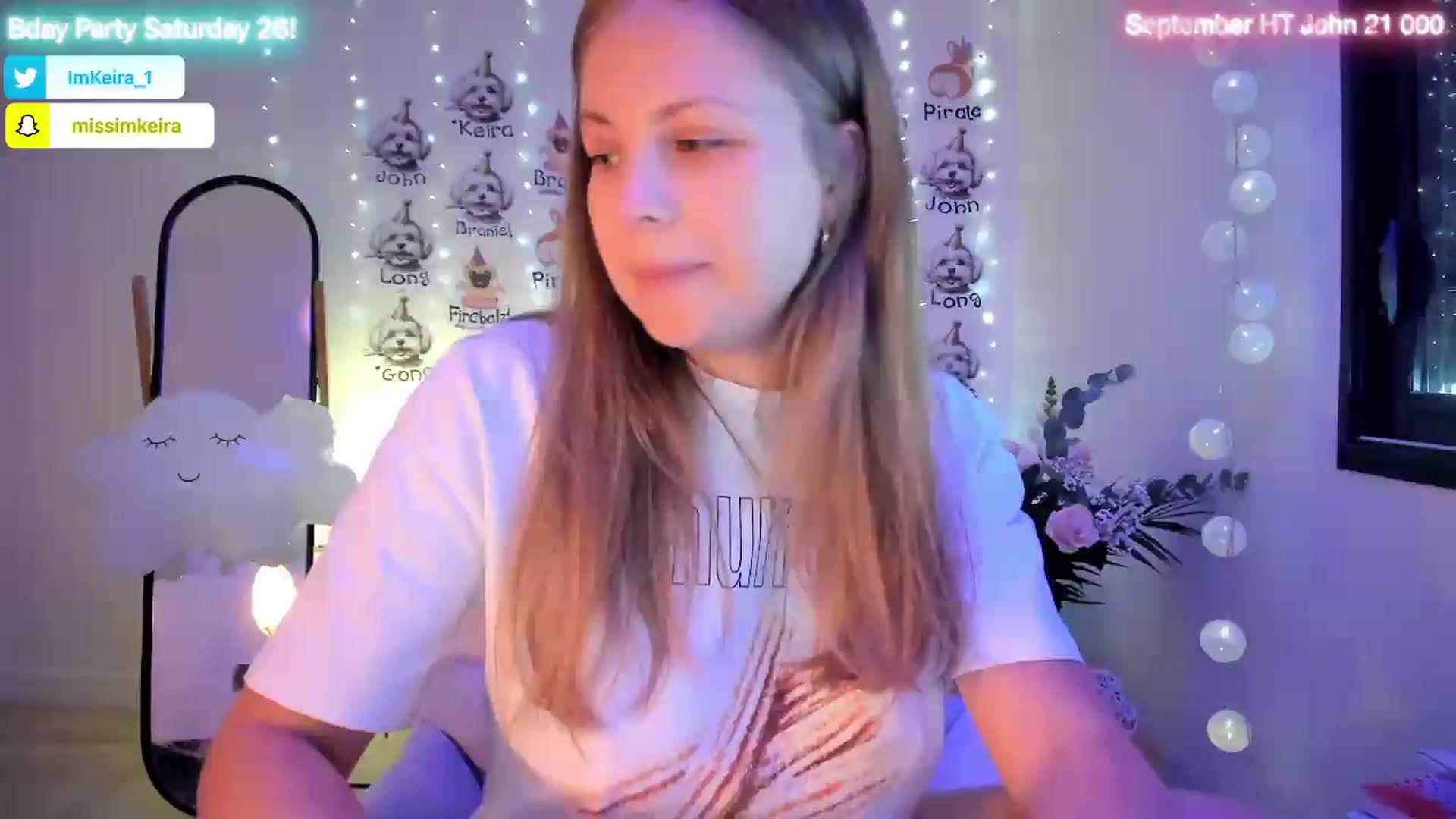 Gallery image thumbnail from BdayKeira's myfreecams stream on, 09/25/2026, 08:58 image 19 of 20