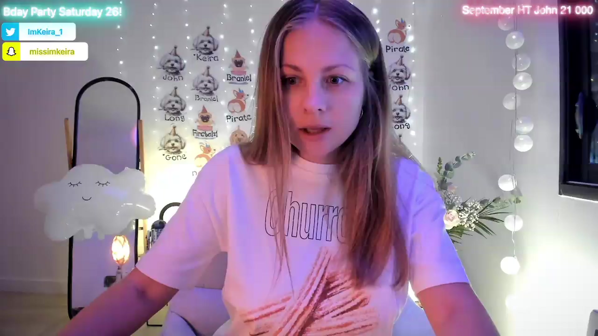 Gallery image thumbnail from BdayKeira's myfreecams stream on, 09/25/2026, 08:58 image 8 of 20
