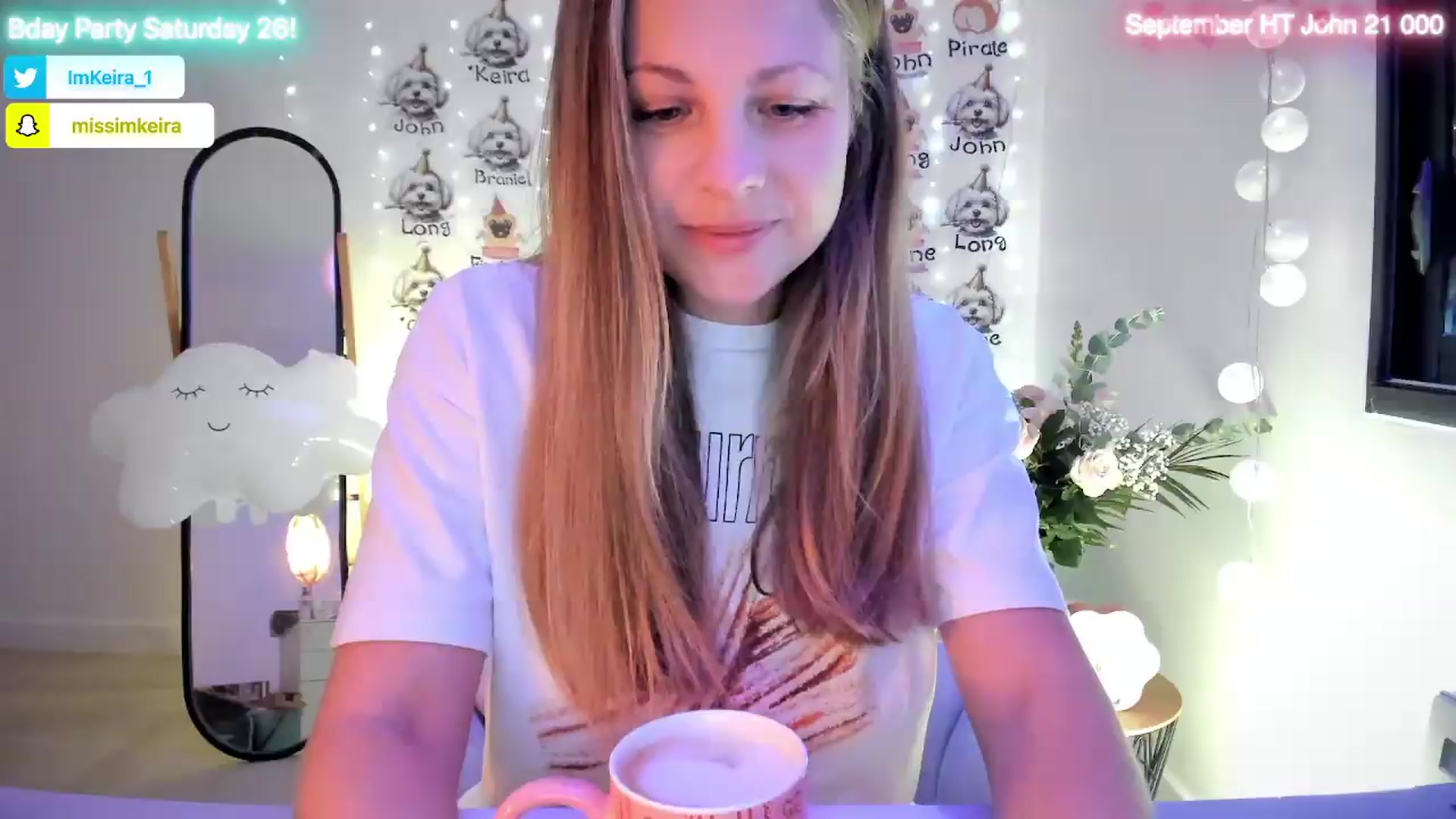 Gallery image thumbnail from BdayKeira's myfreecams stream on, 09/25/2026, 08:58 image 7 of 20