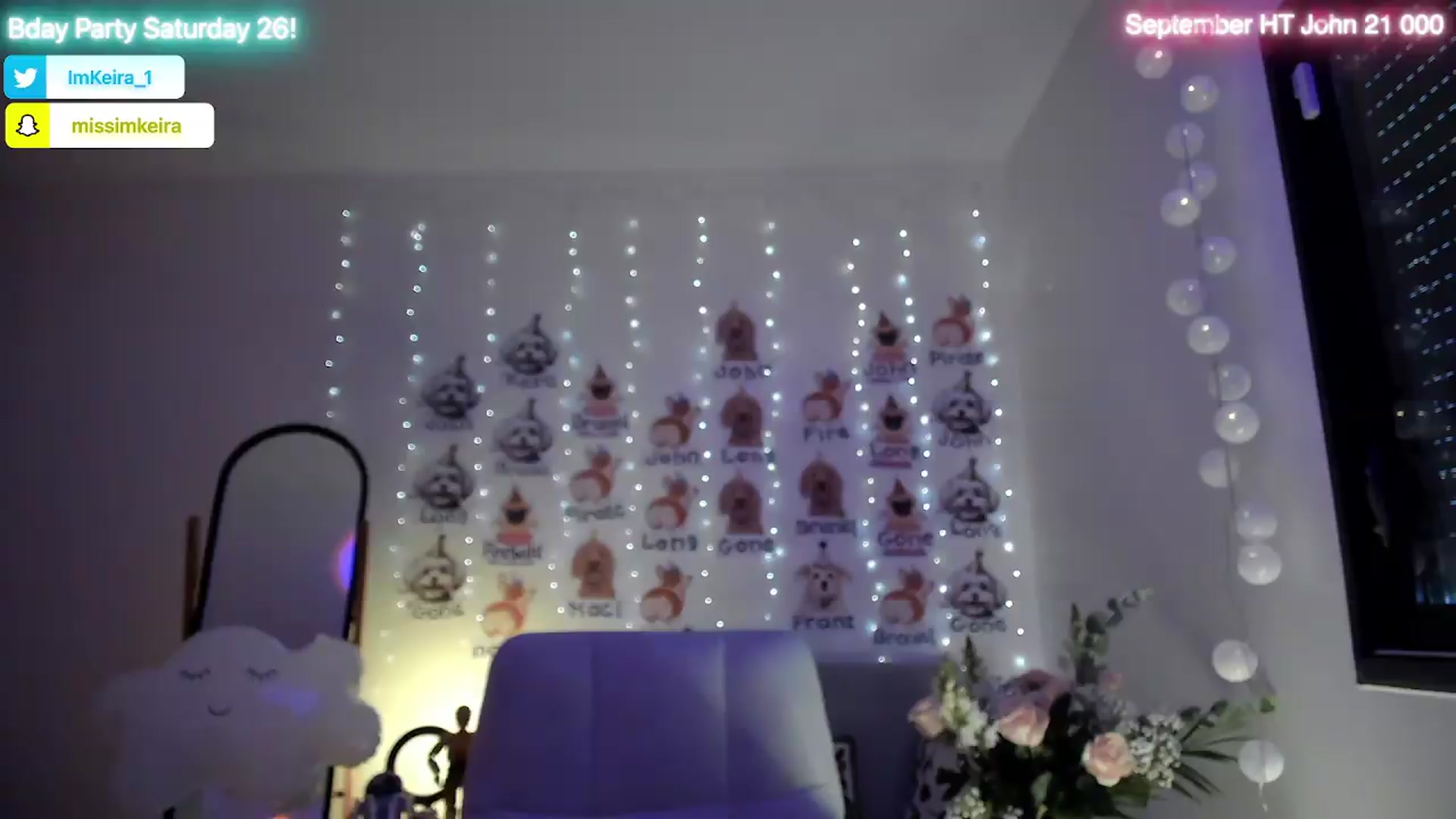 Gallery image thumbnail from BdayKeira's myfreecams stream on, 09/25/2026, 08:58 image 6 of 20