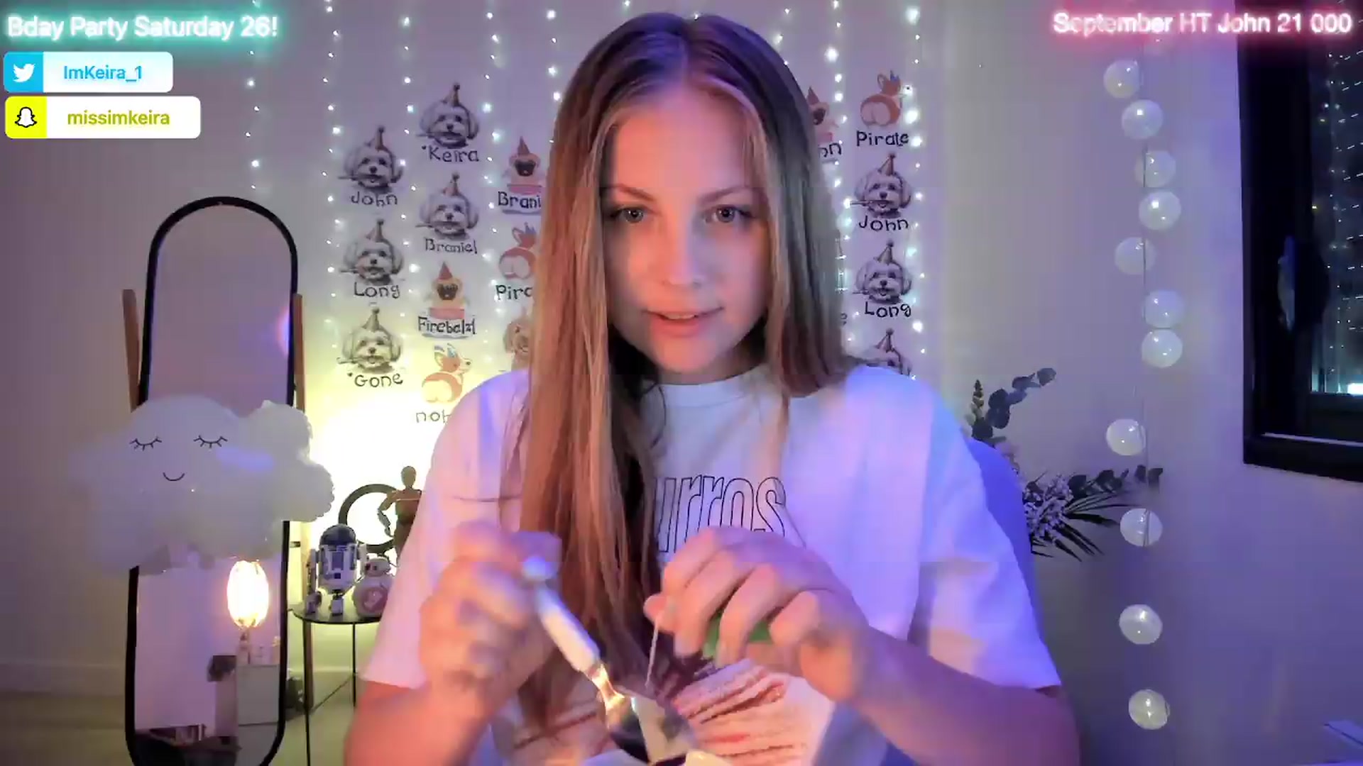 Gallery image thumbnail from BdayKeira's myfreecams stream on, 09/25/2026, 08:58 image 16 of 20