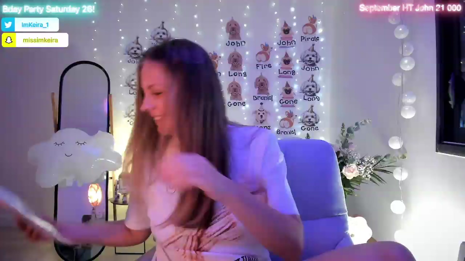 Gallery image thumbnail from BdayKeira's myfreecams stream on, 09/25/2026, 08:58 image 12 of 20