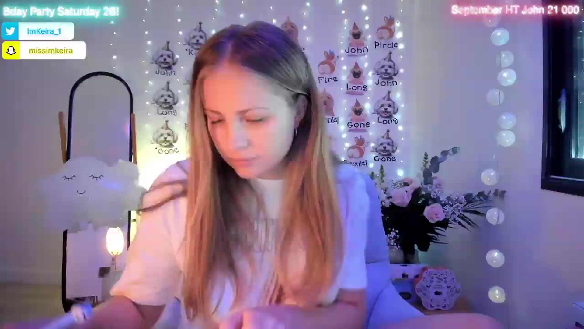Gallery image thumbnail from BdayKeira's myfreecams stream on, 09/25/2026, 08:58 image 20 of 20