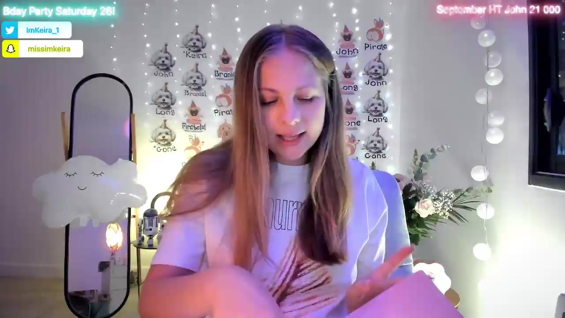 Gallery image thumbnail from BdayKeira's myfreecams stream on, 09/25/2026, 08:58 image 9 of 20