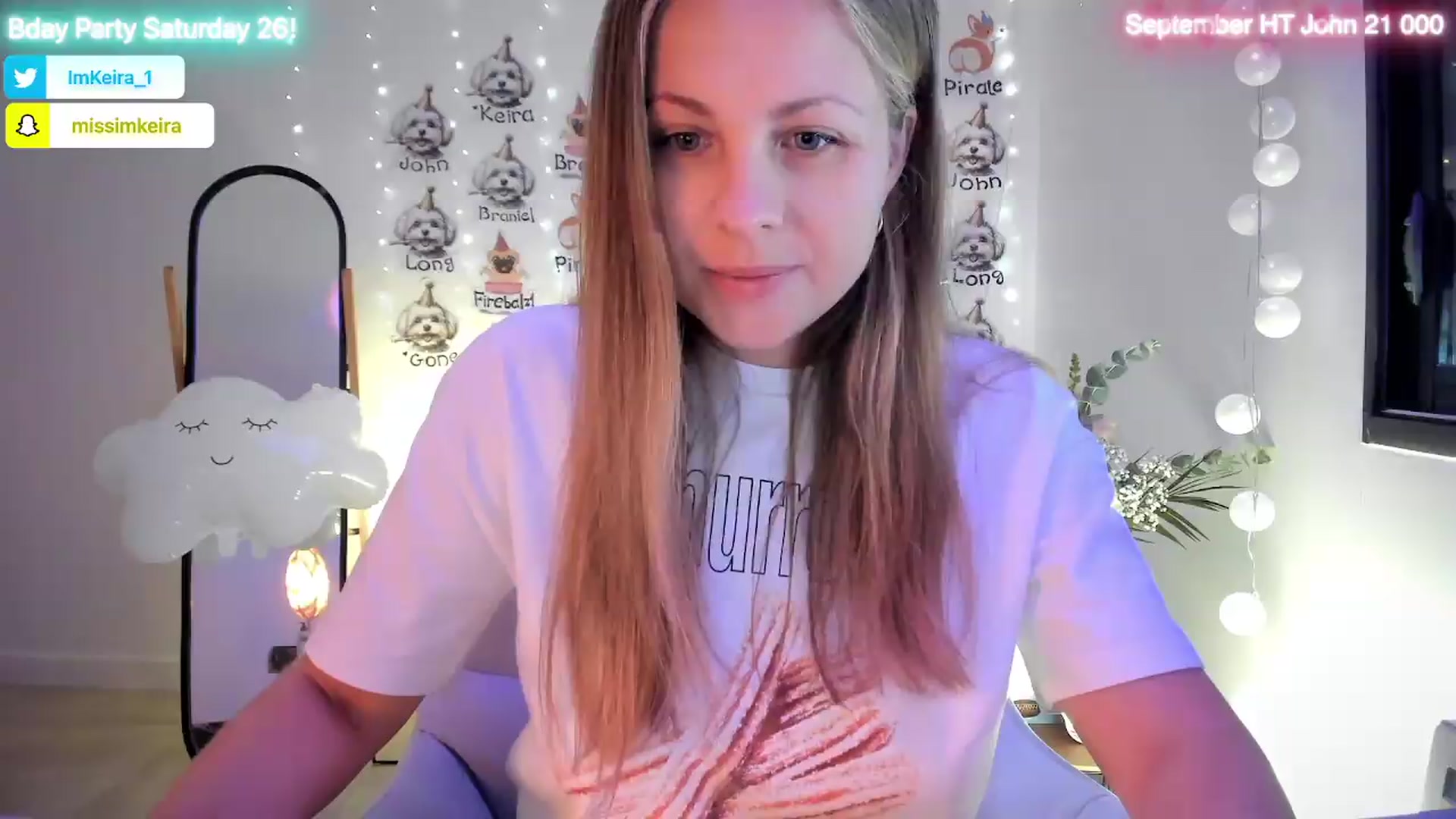 Gallery image thumbnail from BdayKeira's myfreecams stream on, 09/25/2026, 08:58 image 2 of 20