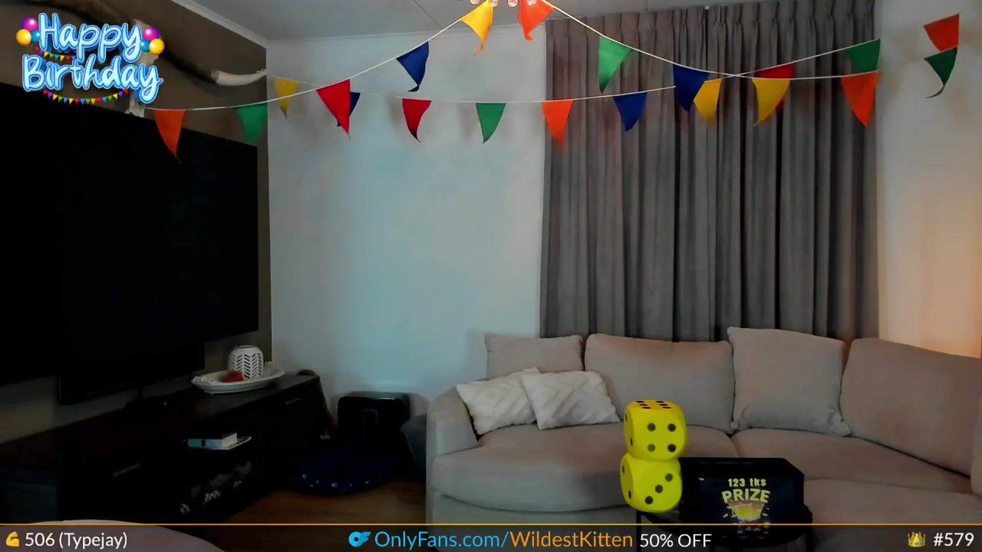 Gallery image thumbnail from BdayKitten's myfreecams stream on, 10/01/2024, 22:29 image 20 of 20