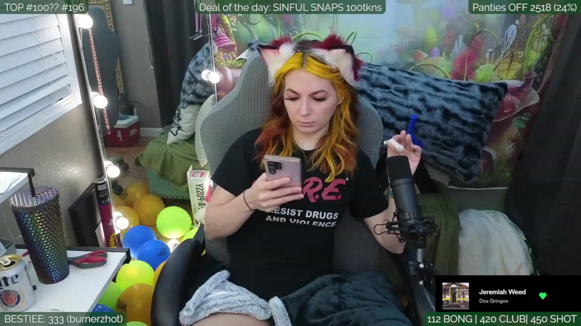 Gallery image thumbnail from BdayLilyKush's myfreecams stream on, 11/20/2023, 04:39 image 18 of 20