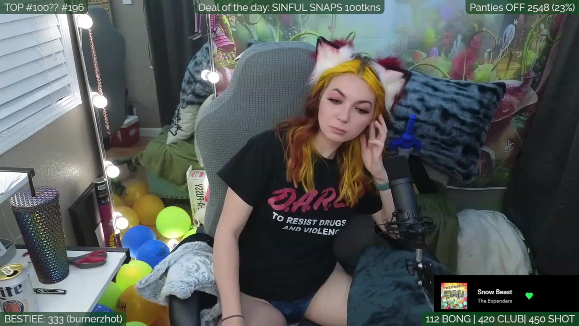 Gallery image thumbnail from BdayLilyKush's myfreecams stream on, 11/20/2023, 04:39 image 13 of 20
