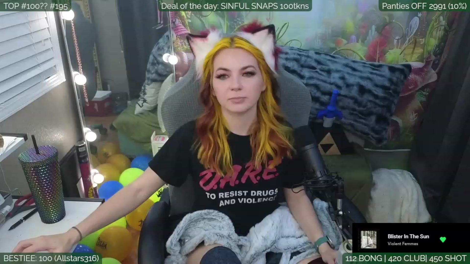 Gallery image thumbnail from BdayLilyKush's myfreecams stream on, 11/20/2023, 04:39 image 3 of 20