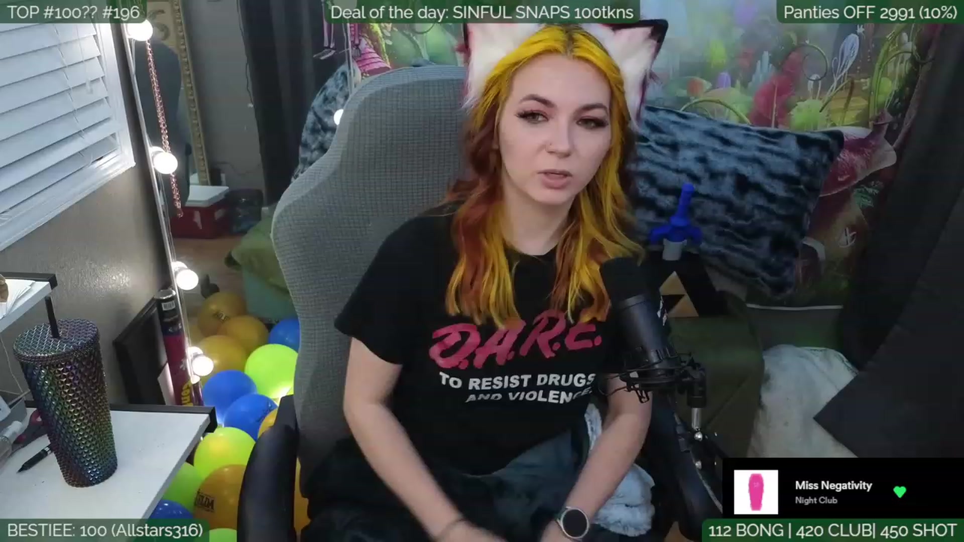 Gallery image thumbnail from BdayLilyKush's myfreecams stream on, 11/20/2023, 04:39 image 7 of 20