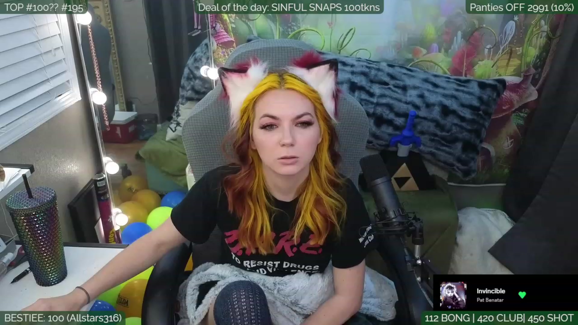 Gallery image thumbnail from BdayLilyKush's myfreecams stream on, 11/20/2023, 04:39 image 6 of 20