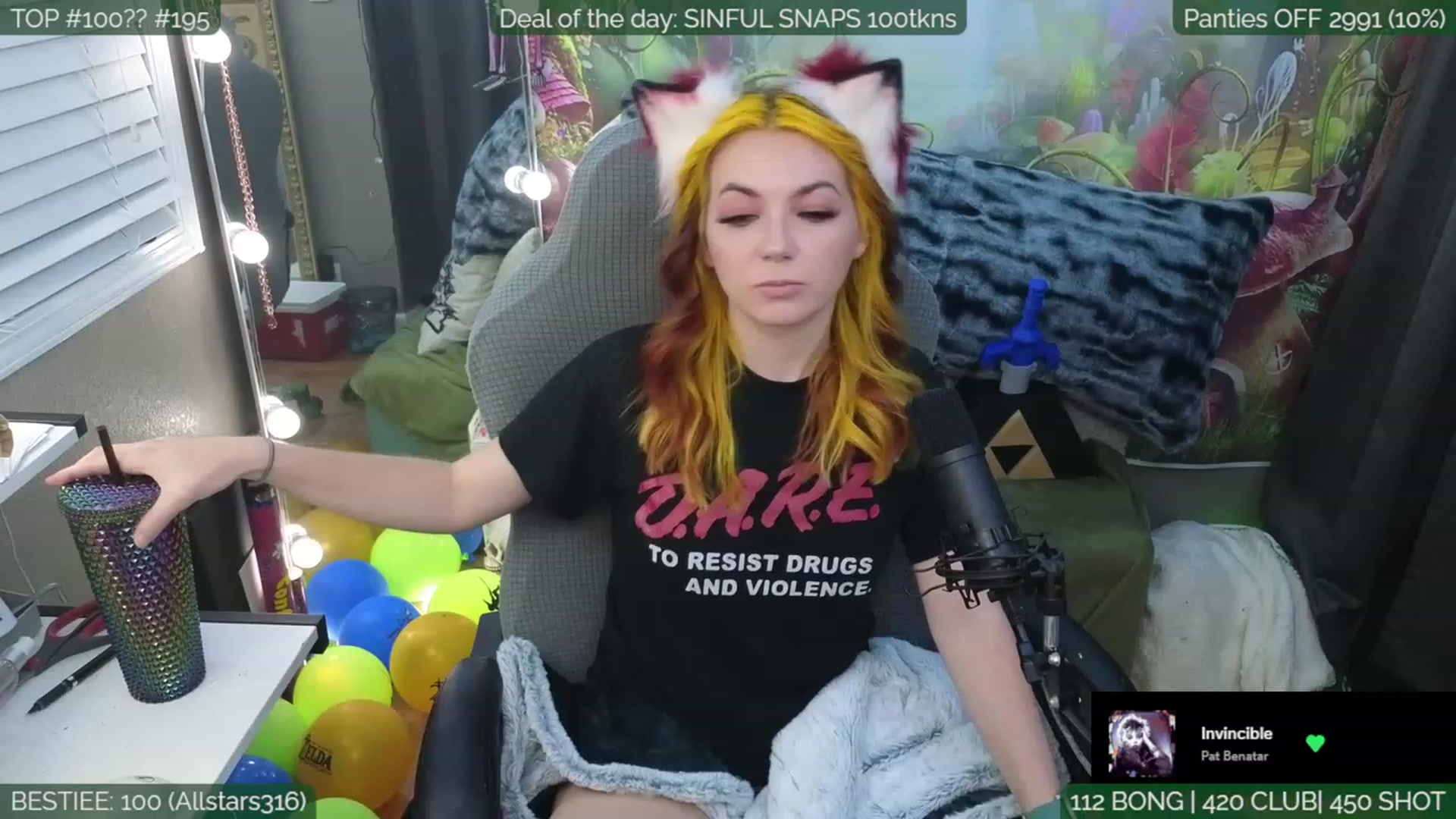 Gallery image thumbnail from BdayLilyKush's myfreecams stream on, 11/20/2023, 04:39 image 5 of 20