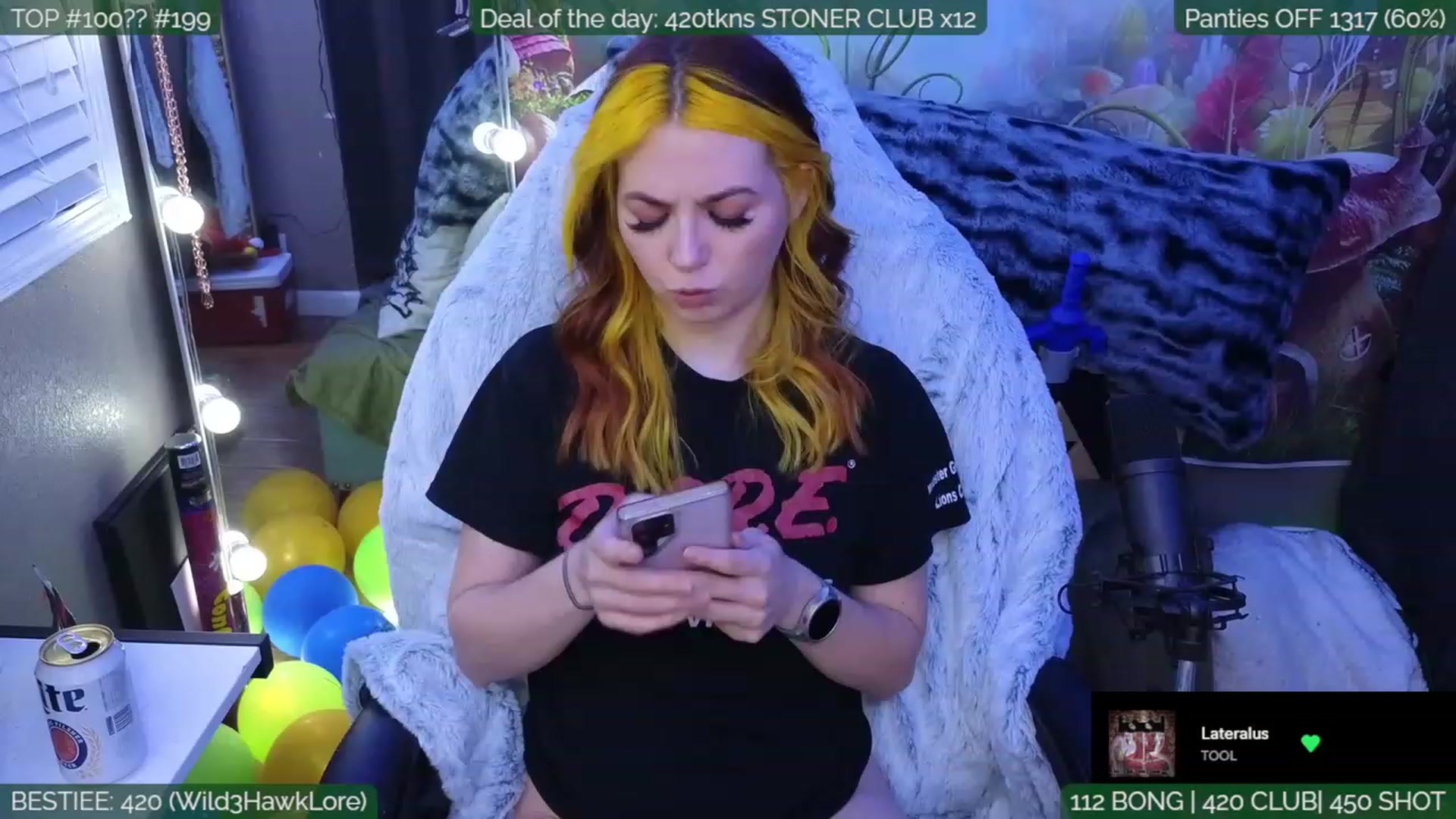 Gallery image thumbnail from BdayLilyKush's myfreecams stream on, 11/20/2023, 06:32 image 7 of 20