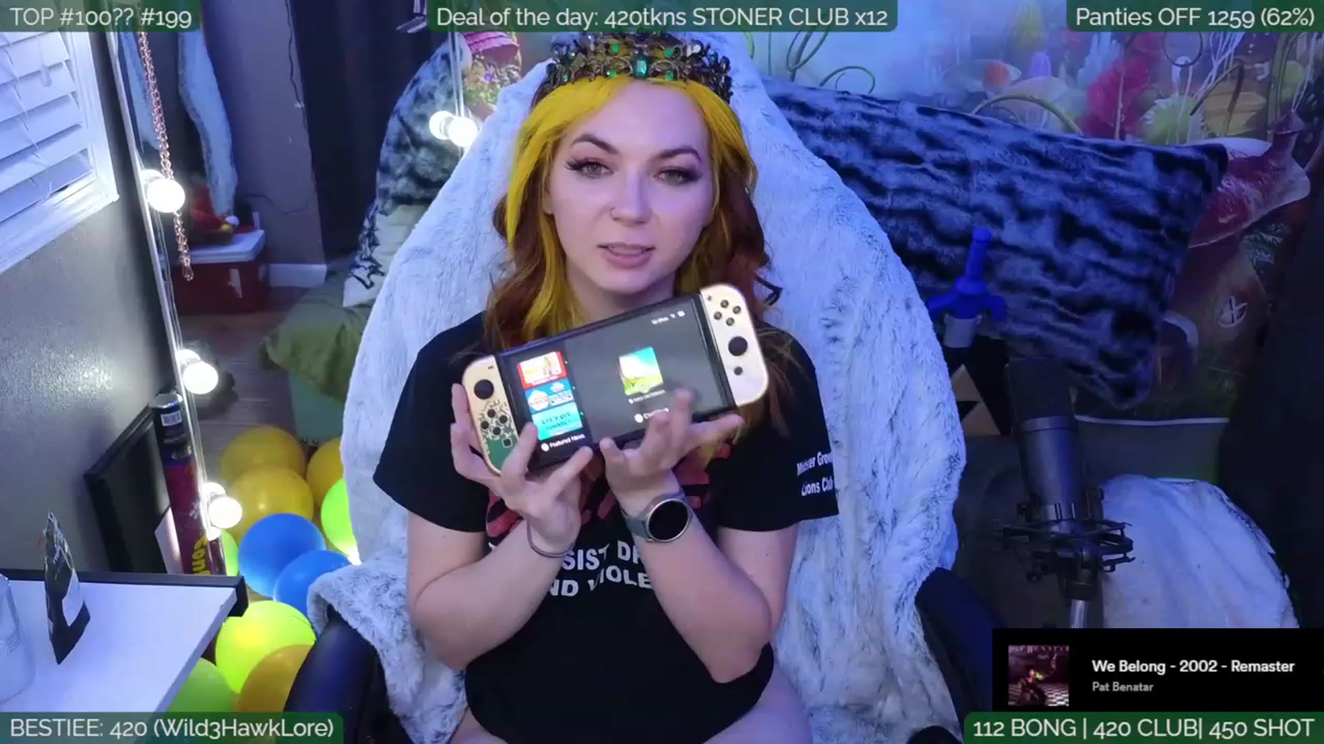 Gallery image thumbnail from BdayLilyKush's myfreecams stream on, 11/20/2023, 06:32 image 14 of 20