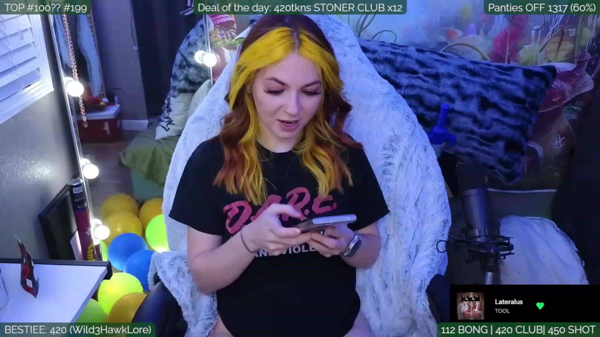 Gallery image thumbnail from BdayLilyKush's myfreecams stream on, 11/20/2023, 06:32 image 3 of 20