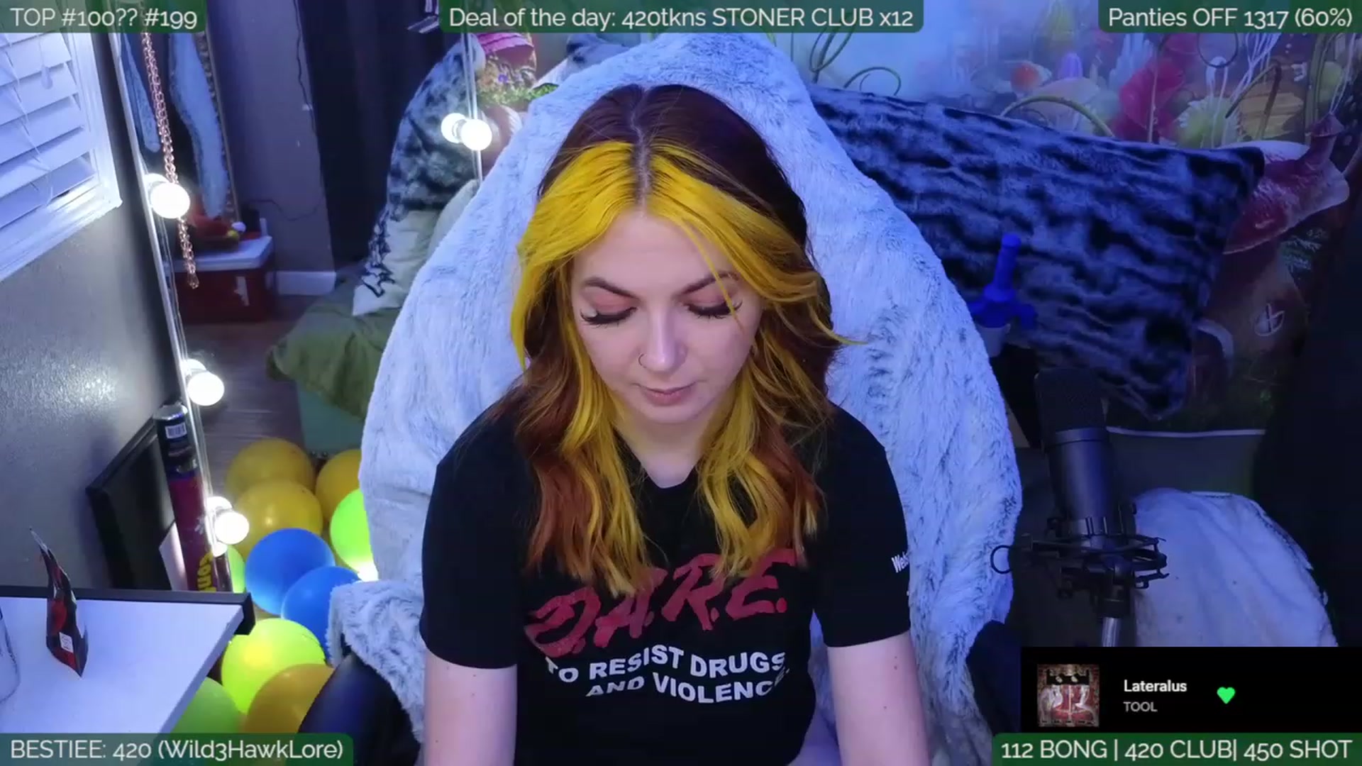 Gallery image thumbnail from BdayLilyKush's myfreecams stream on, 11/20/2023, 06:32 image 5 of 20