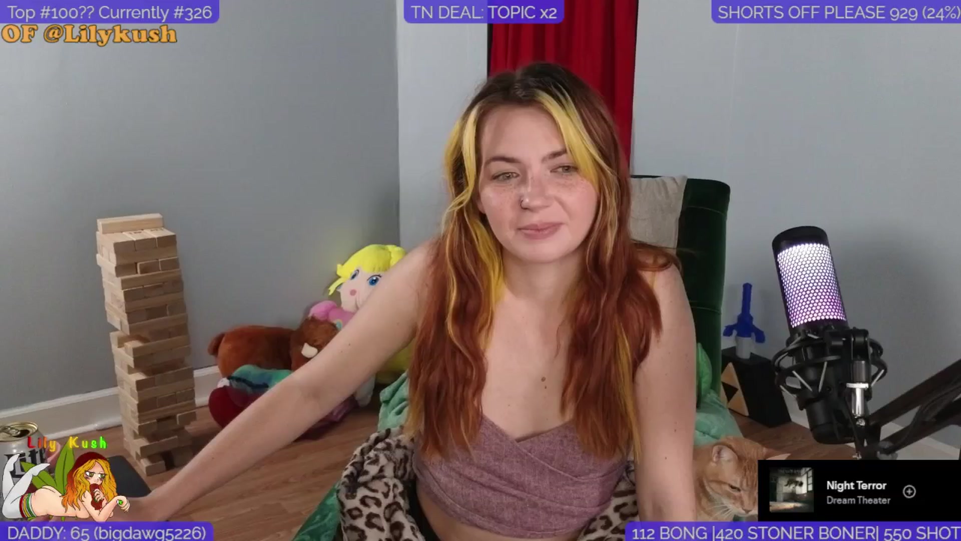 Gallery image thumbnail from BdayLilyKush's myfreecams stream on, 11/14/2024, 06:08 image 3 of 20