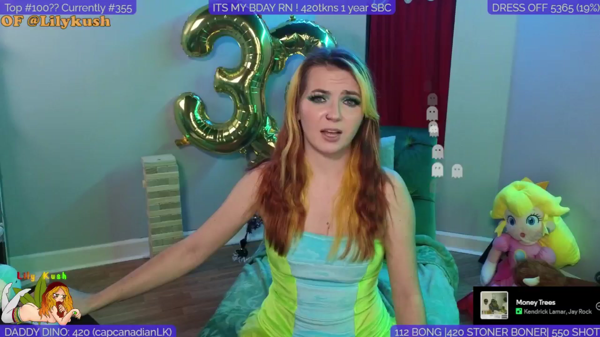 Gallery image thumbnail from BdayLilyKush's myfreecams stream on, 11/21/2024, 06:35 image 1 of 20