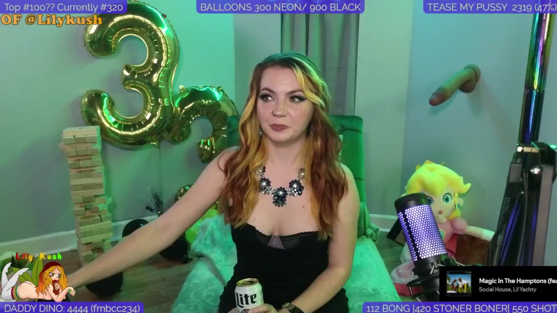 Gallery image thumbnail from BdayLilyKush's myfreecams stream on, 11/24/2024, 04:44 image 18 of 20