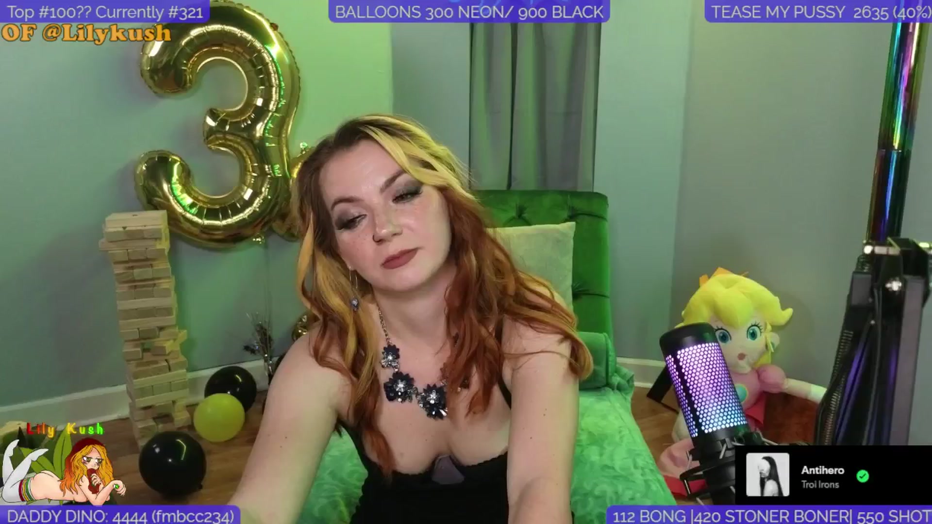Gallery image thumbnail from BdayLilyKush's myfreecams stream on, 11/24/2024, 04:44 image 11 of 20