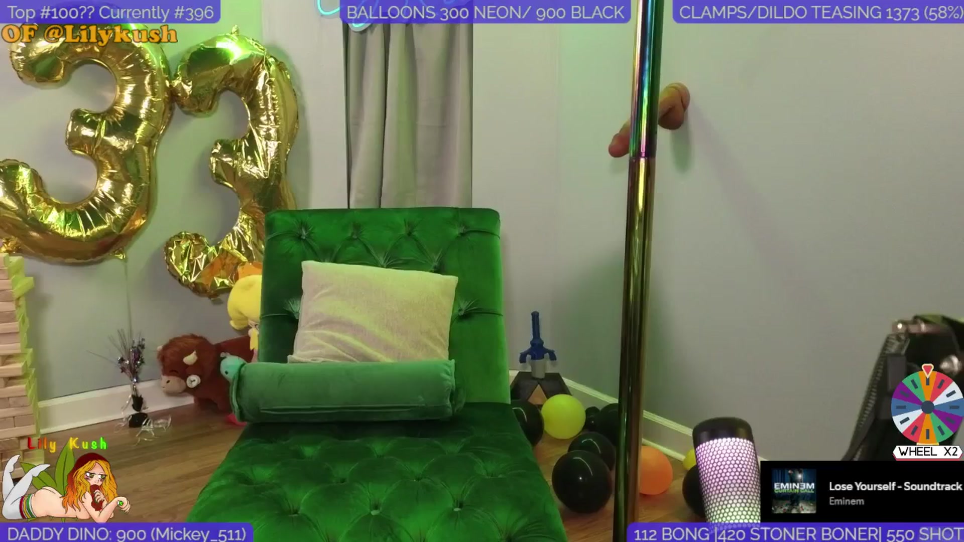 Gallery image thumbnail from BdayLilyKush's myfreecams stream on, 12/01/2024, 06:53 image 14 of 20