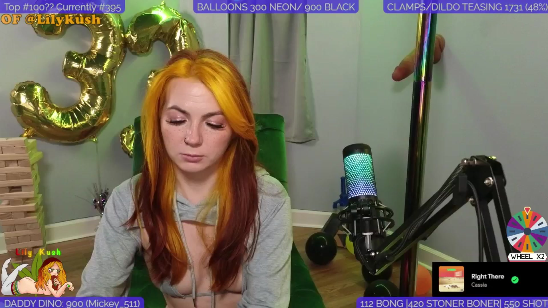 Gallery image thumbnail from BdayLilyKush's myfreecams stream on, 12/01/2024, 06:53 image 10 of 20