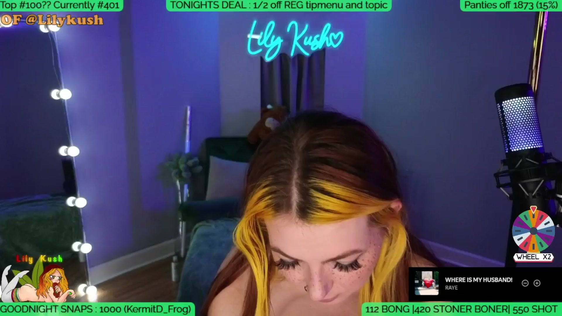 Gallery image thumbnail from BdayLilyKush's myfreecams stream on, 11/02/2025, 07:50 image 5 of 20