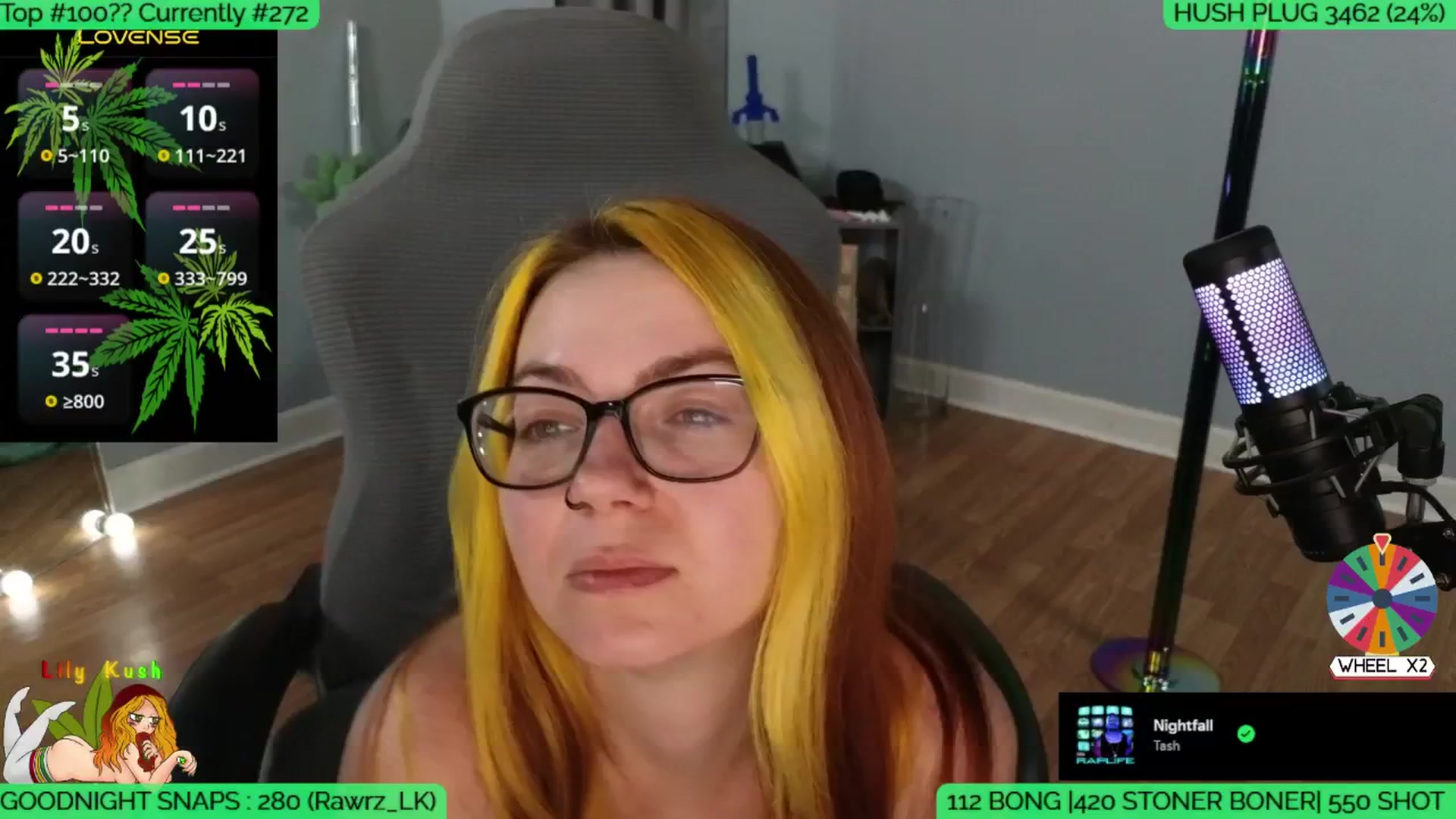Gallery image thumbnail from BdayLilyKush's myfreecams stream on, 11/06/2025, 07:05 image 11 of 20