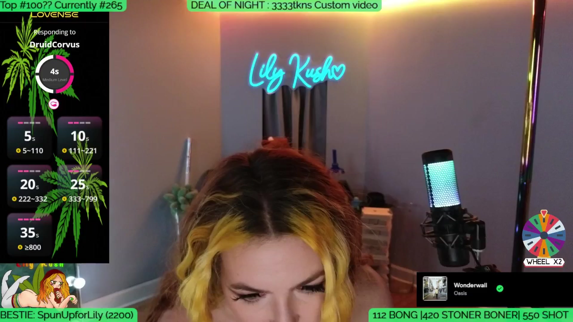 Gallery image thumbnail from BdayLilyKush's myfreecams stream on, 11/16/2025, 07:14 image 12 of 20