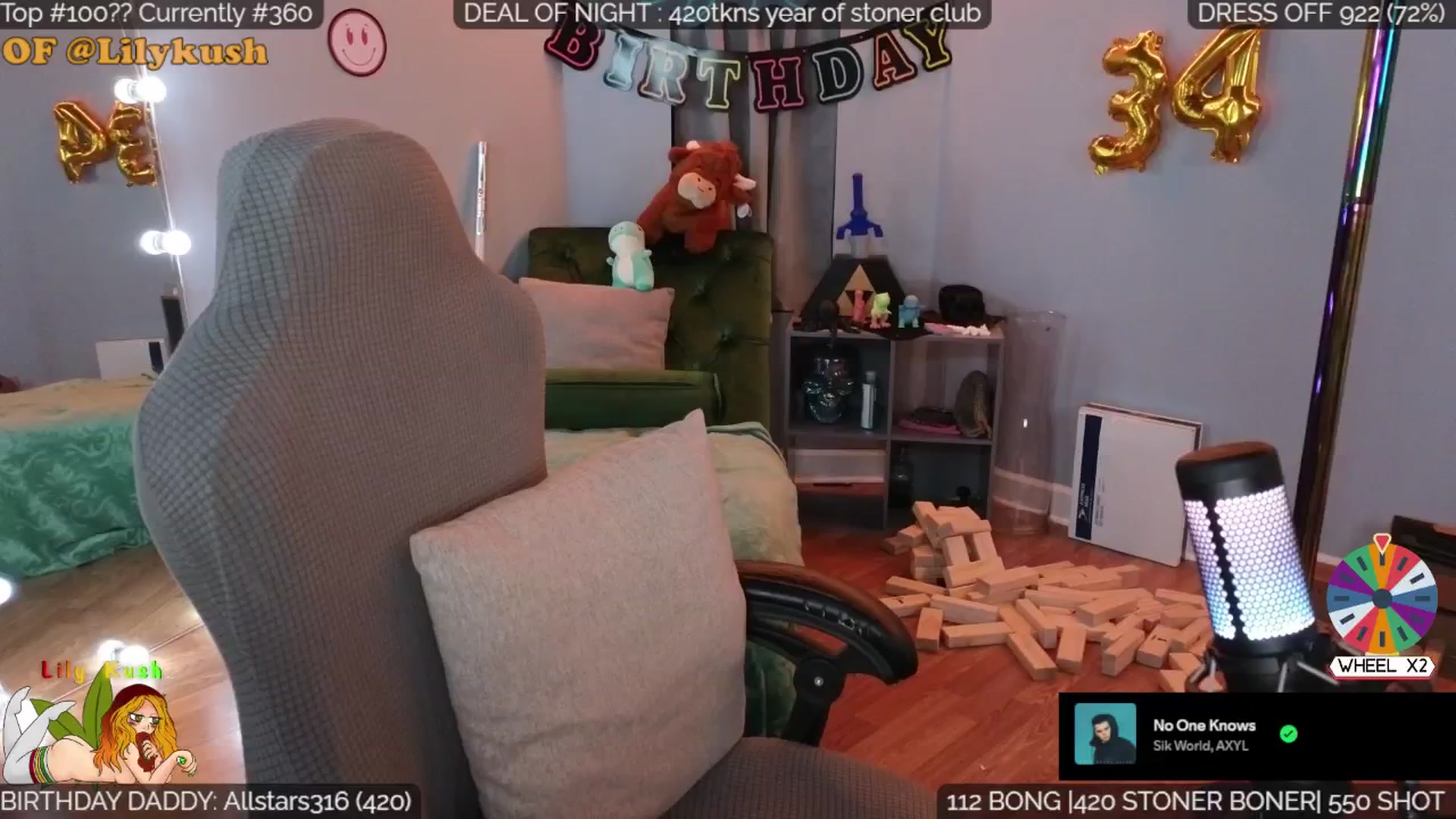 Gallery image thumbnail from BdayLilyKush's myfreecams stream on, 11/21/2025, 07:05 image 10 of 20