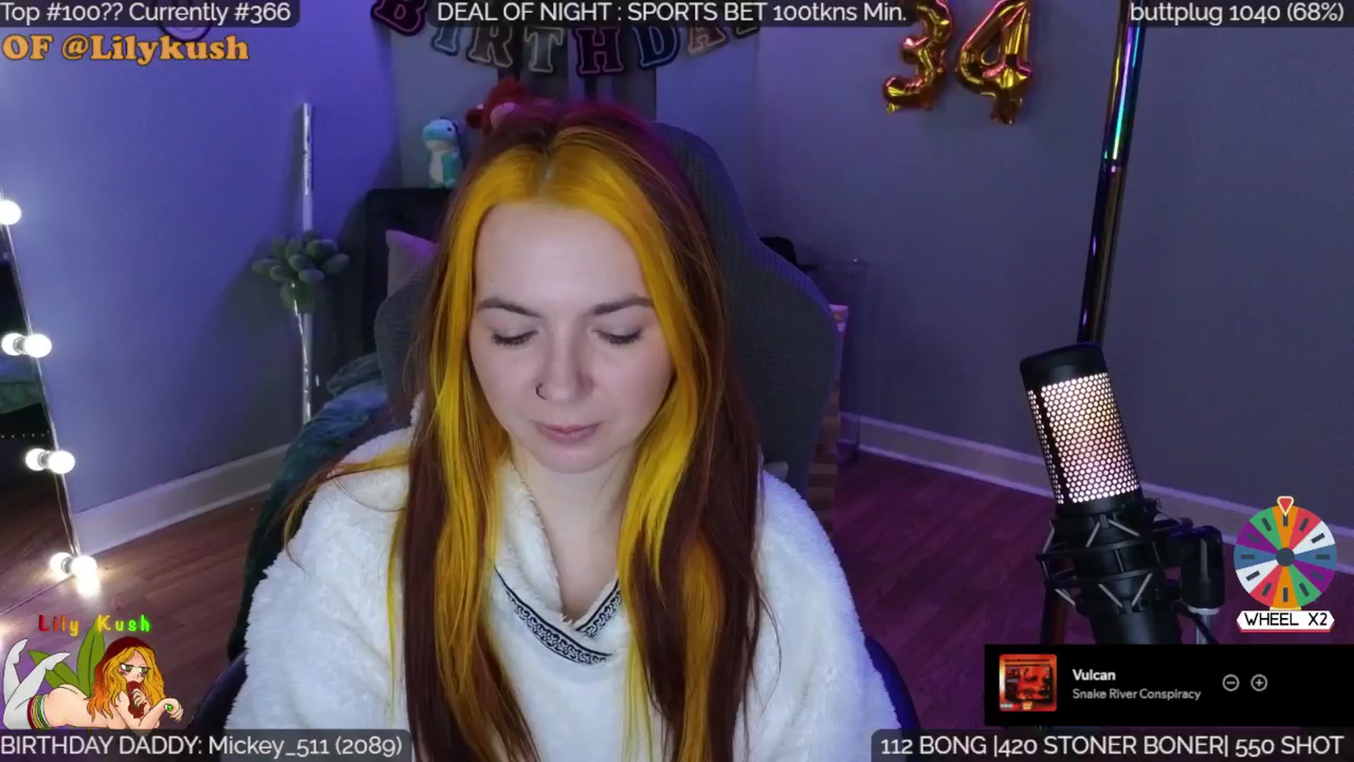 Gallery image thumbnail from BdayLilyKush's myfreecams stream on, 11/30/2025, 03:07 image 14 of 20
