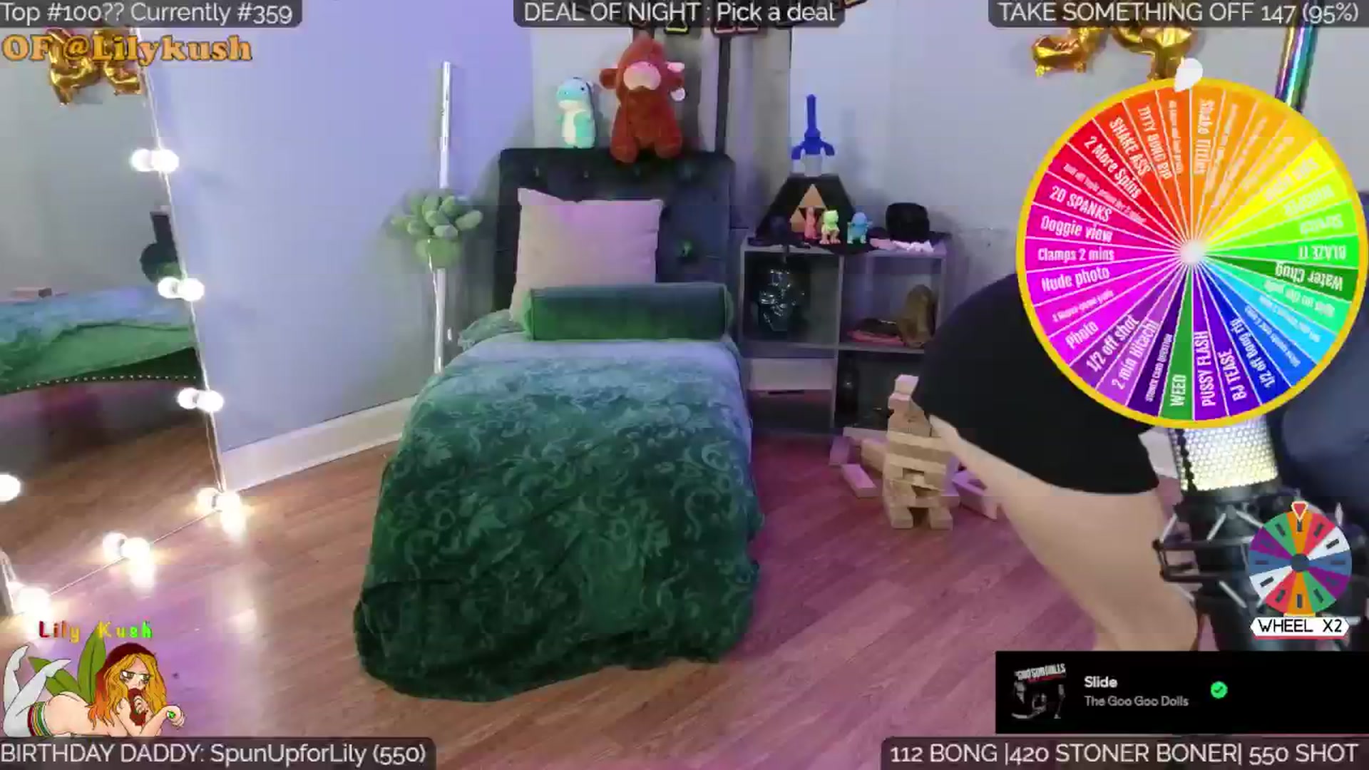 Gallery image thumbnail from BdayLilyKush's myfreecams stream on, 12/01/2025, 24:08 image 11 of 20
