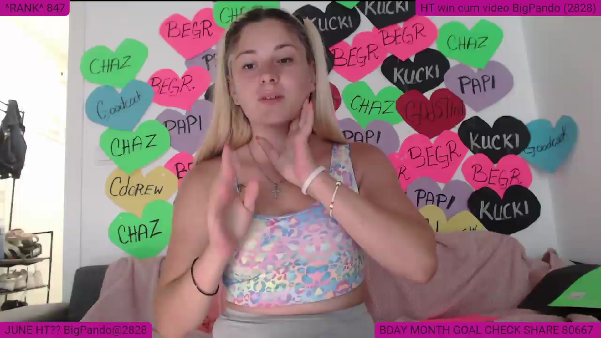 Gallery image thumbnail from BdayLola's myfreecams stream on, 06/13/2026, 17:32 image 19 of 20