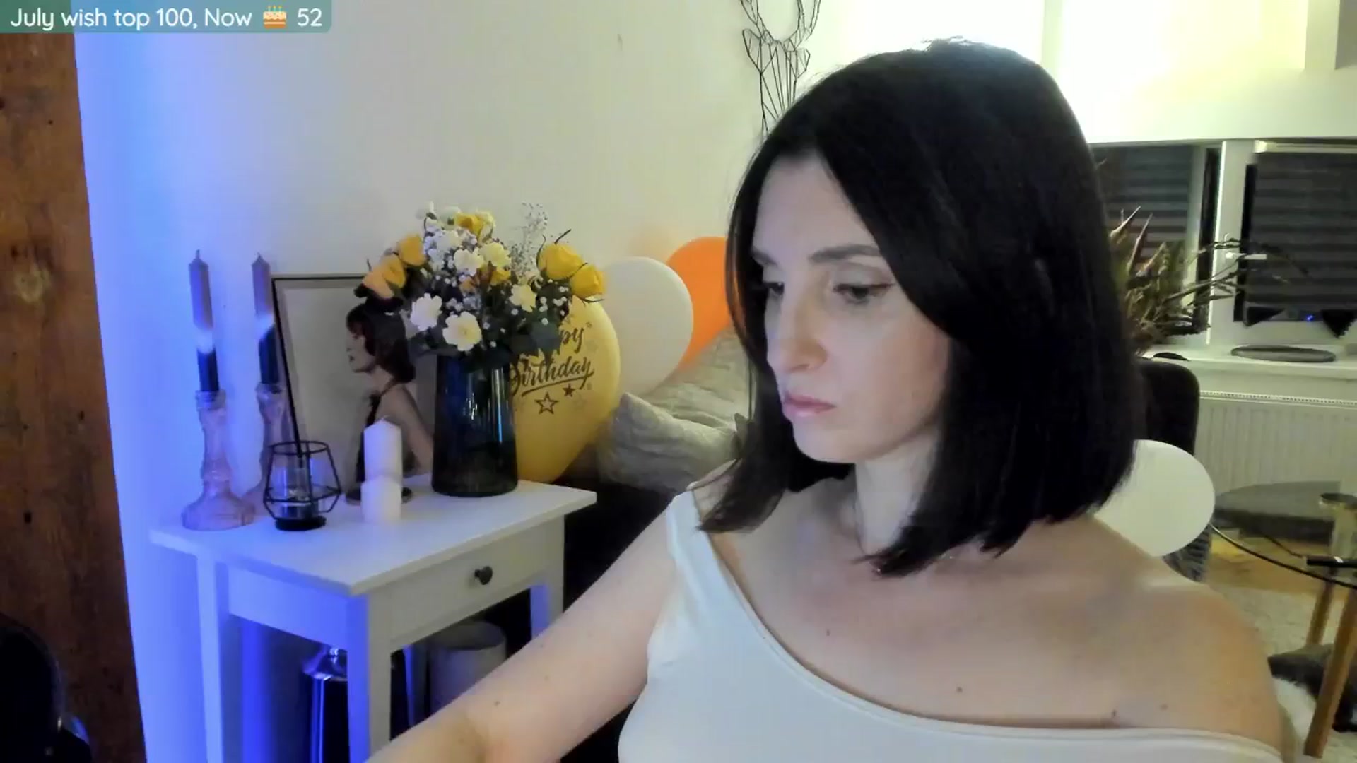 Gallery image thumbnail from BdayMaddie's myfreecams stream on, 07/13/2024, 20:25 image 4 of 20