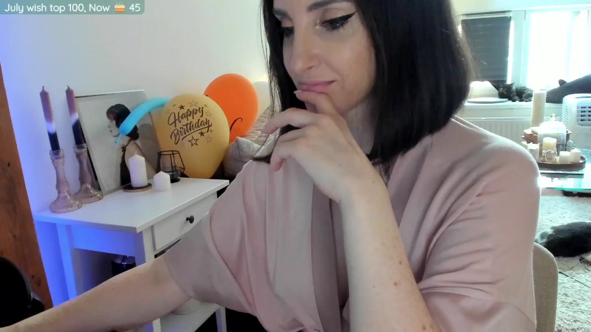 Gallery image thumbnail from BdayMaddie's myfreecams stream on, 07/19/2024, 04:29 image 19 of 20