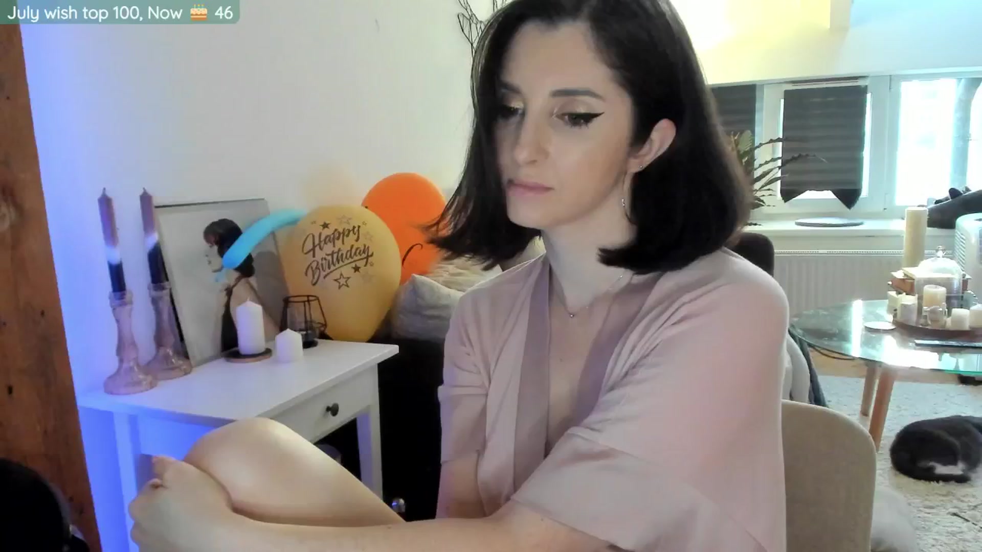 Gallery image thumbnail from BdayMaddie's myfreecams stream on, 07/19/2024, 04:29 image 9 of 20