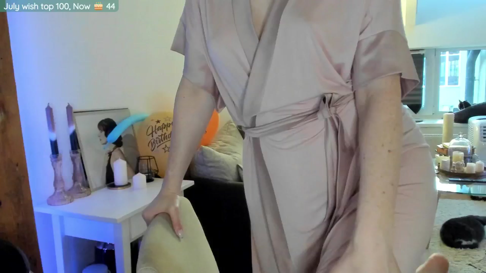 Gallery image thumbnail from BdayMaddie's myfreecams stream on, 07/19/2024, 04:29 image 5 of 20
