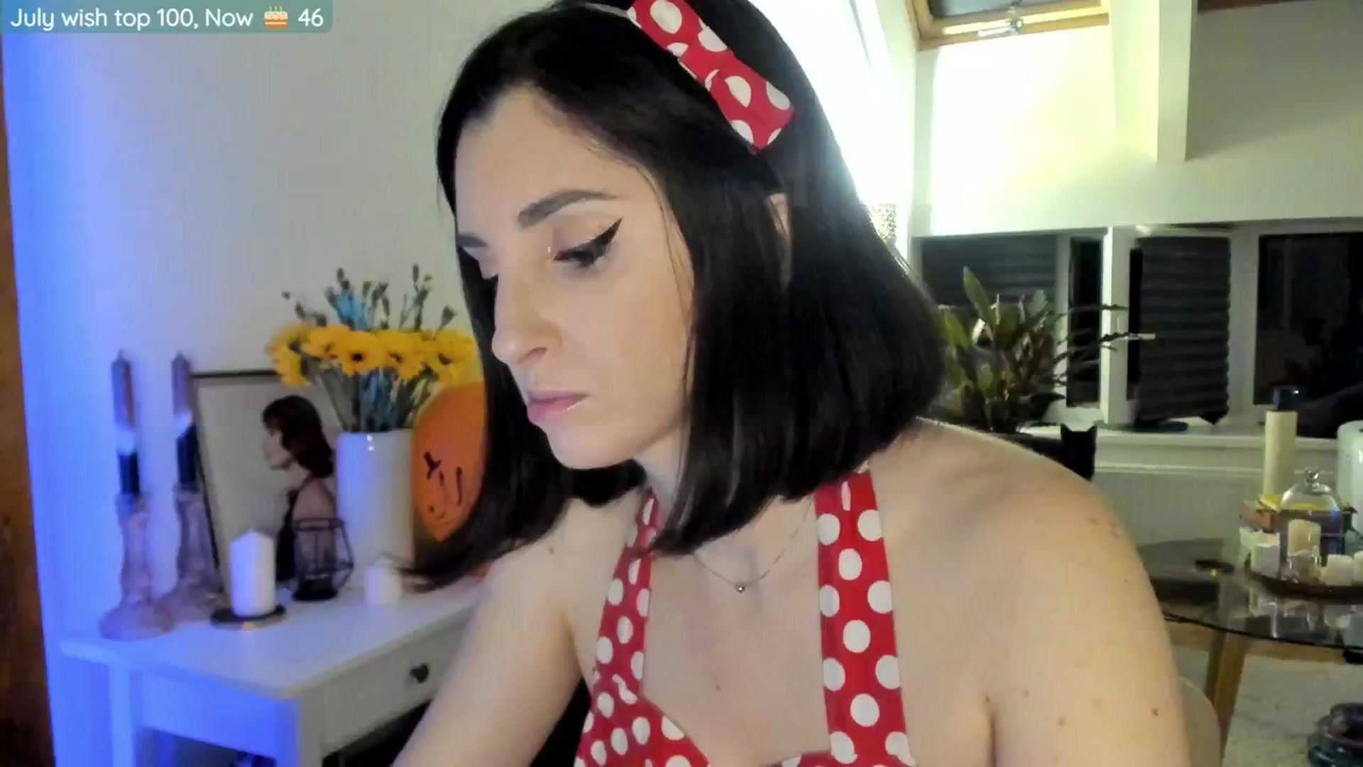 Gallery image thumbnail from BdayMaddie's myfreecams stream on, 07/20/2024, 01:15 image 6 of 20