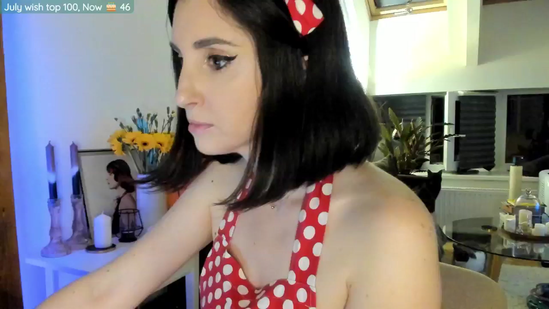 Gallery image thumbnail from BdayMaddie's myfreecams stream on, 07/20/2024, 01:15 image 4 of 20