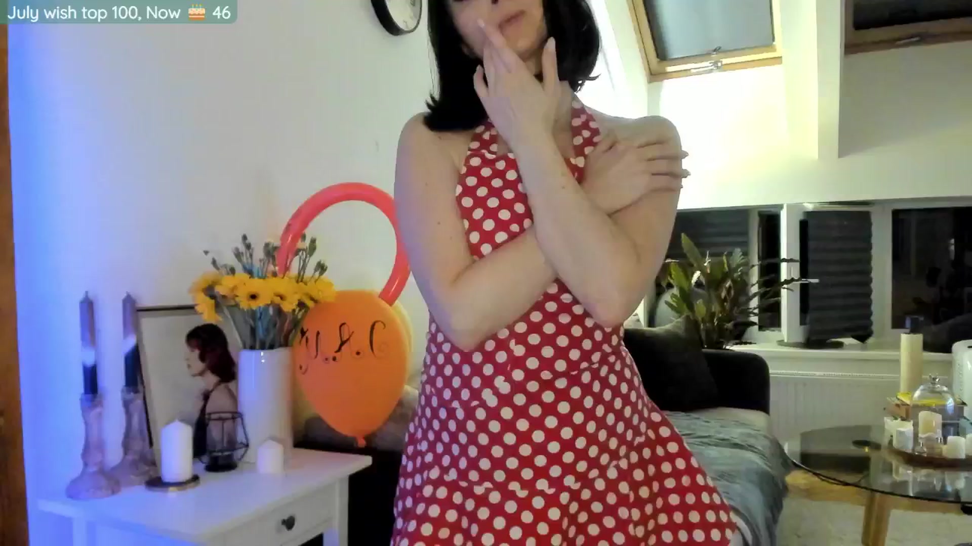 Gallery image thumbnail from BdayMaddie's myfreecams stream on, 07/20/2024, 01:15 image 17 of 20