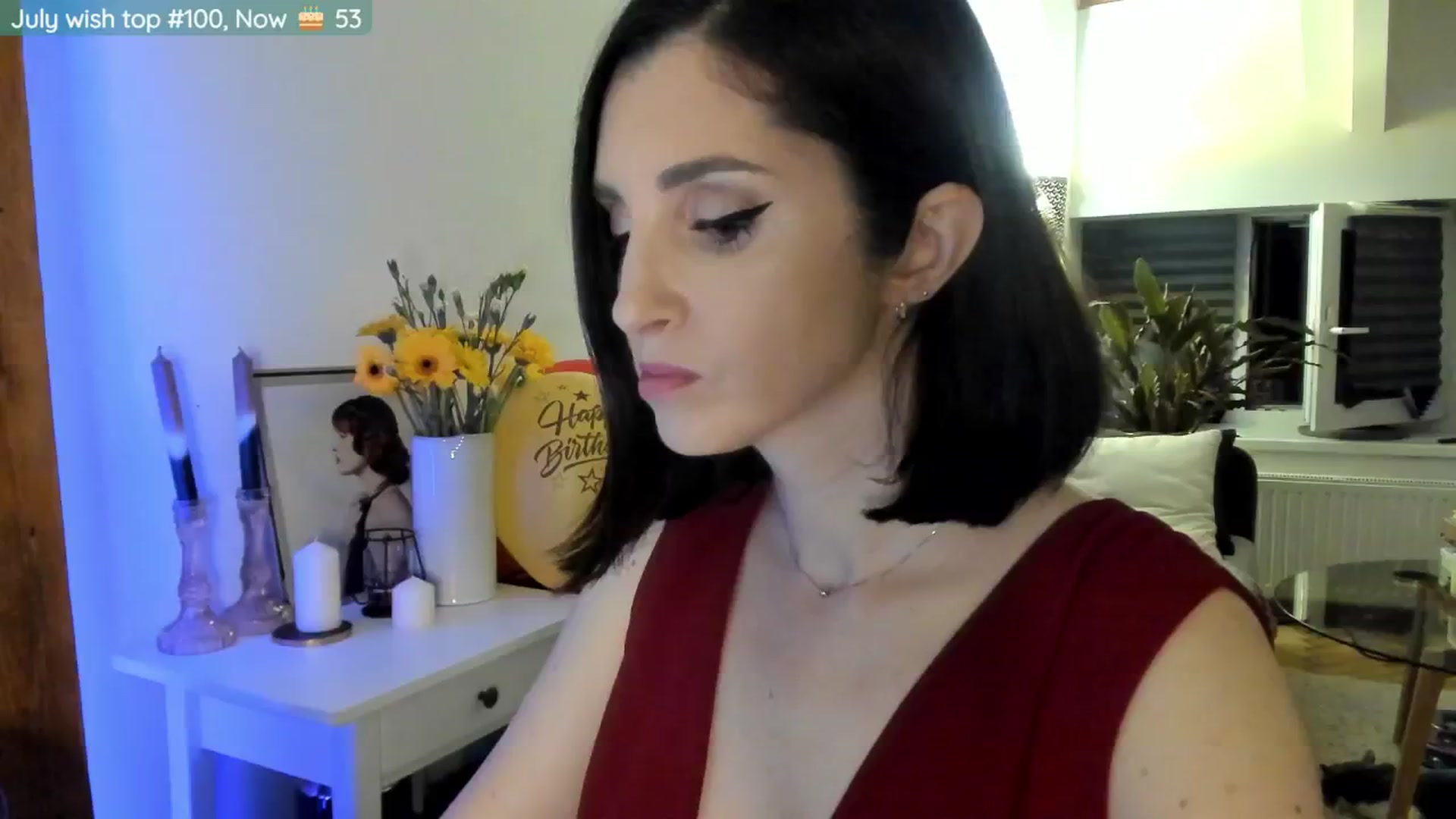 Gallery image thumbnail from BdayMaddie's myfreecams stream on, 07/23/2024, 01:09 image 1 of 20