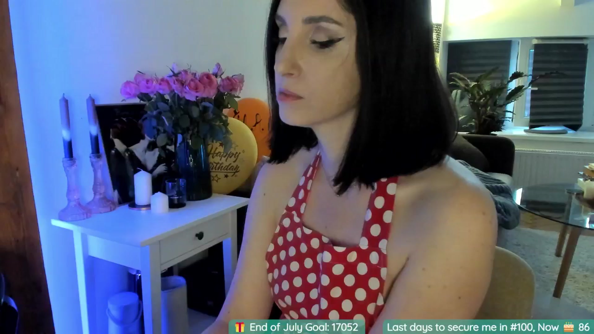 Gallery image thumbnail from BdayMaddie's myfreecams stream on, 07/31/2024, 04:07 image 15 of 20