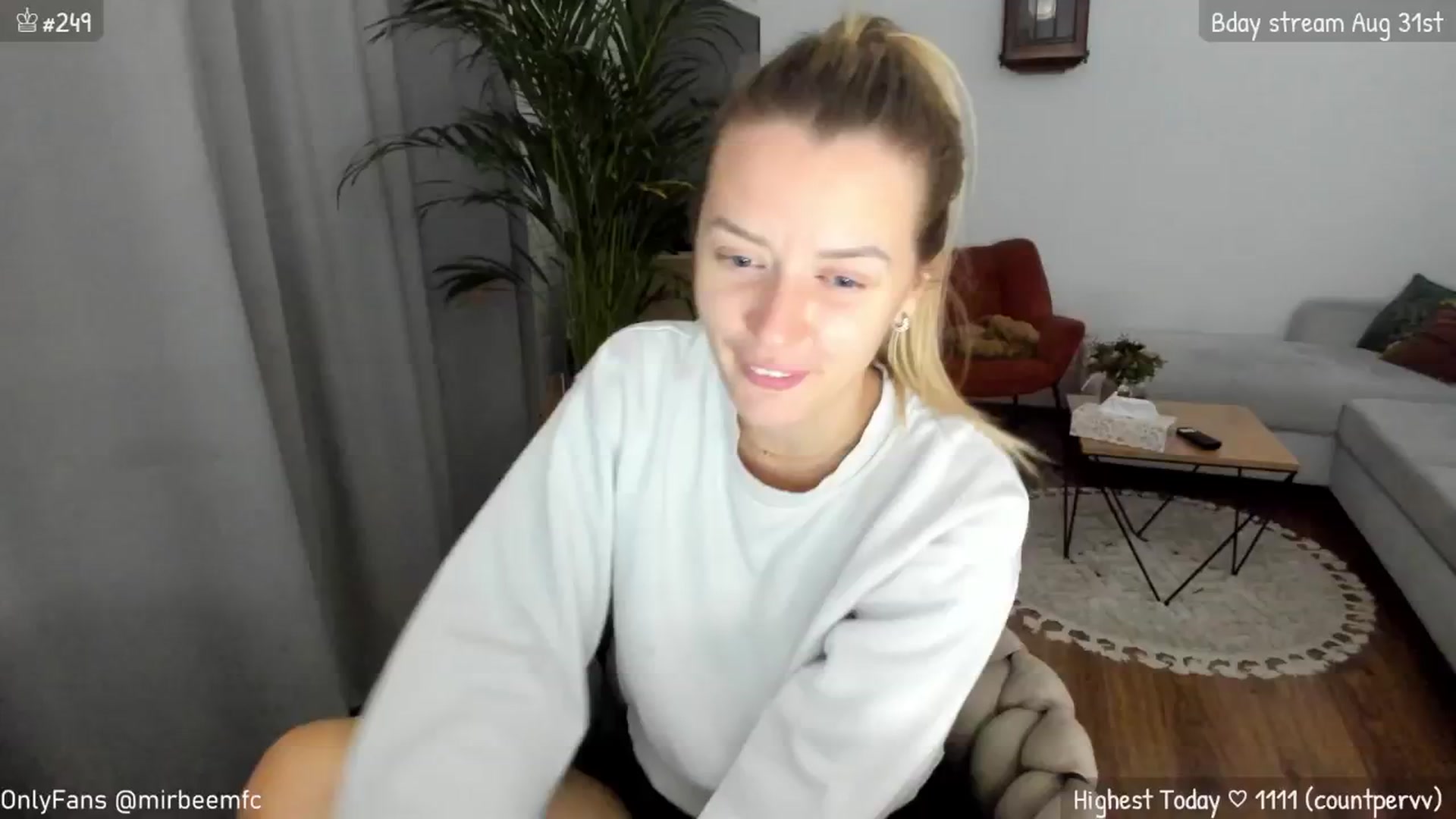 Gallery image thumbnail from BdayMonthMir's myfreecams stream on, 08/14/2024, 24:09 image 13 of 20